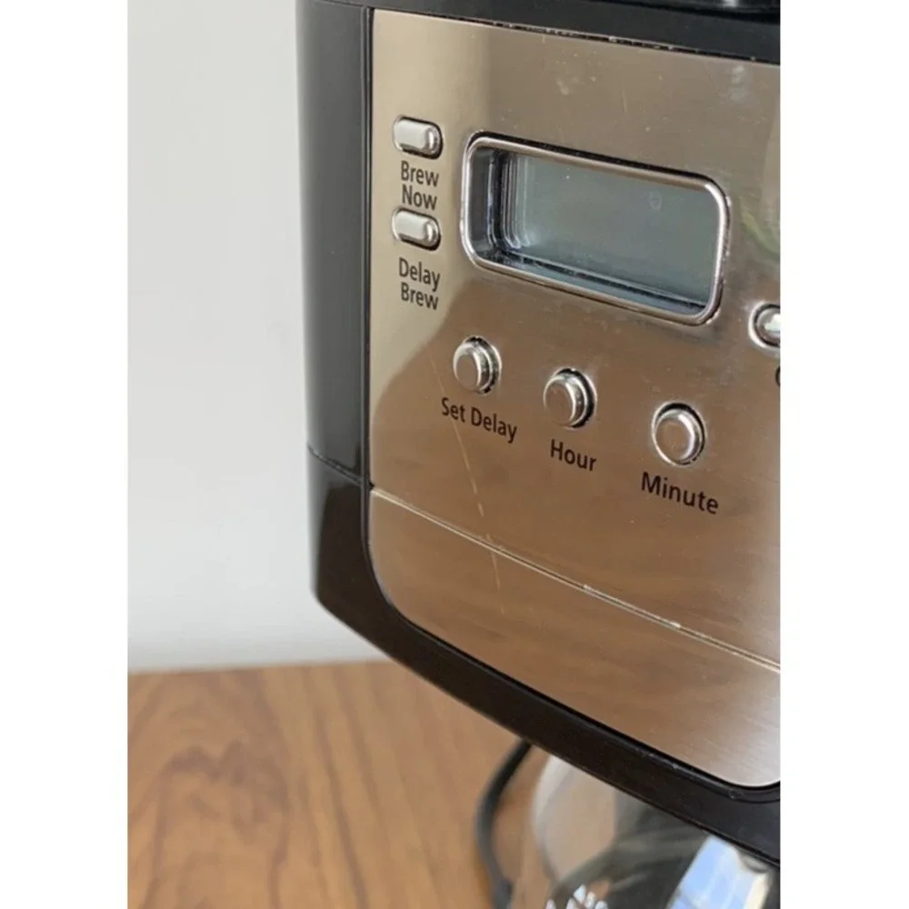 Mr. Coffee jwx3 5 Cup Programmable Coffee Maker w/ Carafe & Basket -TESTED/WORKS